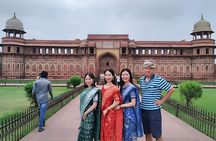 From Delhi: Taj Mahal Sunrise, and Agra Private Day Tour