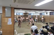 Tokyo Sumo Morning Practice with Guide – Ringside Live Training