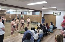 Tokyo Sumo Morning Practice with Guide – Ringside Live Training