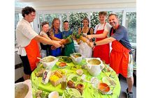 Pesto lesson with World Champion and typical Genoese Menu