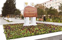 Baku Sumgait City Pink Lake and Green Bazar Visit