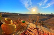 Agafay desert dinner show camel ride with sunset 