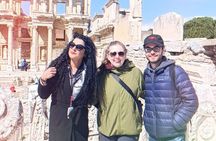 Ephesus and Pigeon Island Tour with Turkish Bath and Lunch
