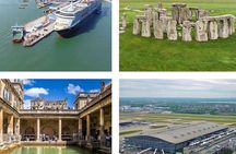 Southampton Cruise Transfer via Stonehenge & Bath Tour to London