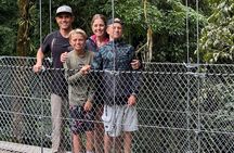 Combo Hanging Bridges Volcano Hike Swimming Hole and Hot Springs