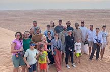 Desert Magic: Dunes and Sunset in Whibahsands