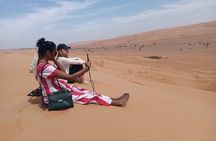 Desert Magic: Dunes and Sunset in Whibahsands