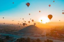 Teotihuacan Hot Air Balloon Flight with Breakfast and Transport
