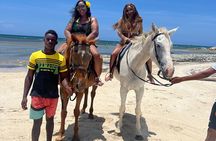 Horseback Riding and Ocean Swim from Montego Bay Hotels