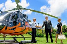 Mauritius Underwater Waterfall Guided Tour by Helicopter Ride