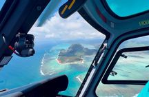 Mauritius Underwater Waterfall Guided Tour by Helicopter Ride