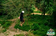 ATV Zipline Nature Walk Swing over Wishing River Kingston Jamaica