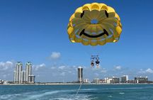 Bay & Ocean Parasailing over the Gulf of Mexico South Padre Isl.