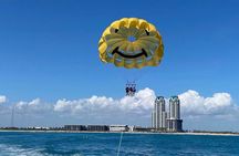 Bay & Ocean Parasailing over the Gulf of Mexico South Padre Isl.