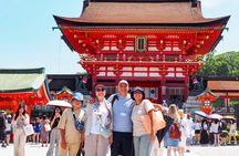 KOBE to KYOTO, OSAKA or NARA. Private Wagon Tour with Local