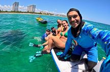 Snorkel, Kayak & Paddleboard Tour with Reefs and Sculptures
