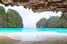 Early Bird Phi Phi 4 Islands by Speedboat 2 Trips in 1 Day