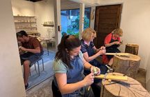 Authentic Pewter Sake Cup Experience with a Kyoto Artisan