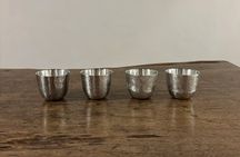 Authentic Pewter Sake Cup Experience with a Kyoto Artisan