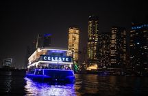 Dubai Marina Luxury Celeste Dinner Cruise, Live Show, Open Bar DJ