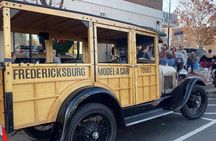 Historic Fredericksburg Tours in a open view 1920's Model-A Wagon
