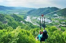 Zipline Albania Adventure and Petrela Castle from Durres/Golem 