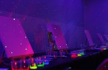 NEON Starry Night Sip and Paint Experience 