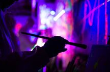 NEON Starry Night Sip and Paint Experience 