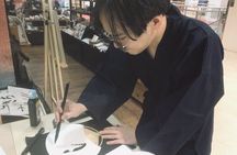 Japanese Calligraphy Experience in Hiroshima