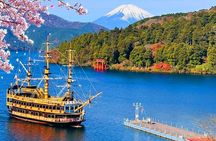 Mt. Fuji Hakone and Kamakura Day Tour: Cruise/Ropeway/island