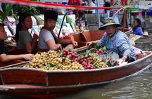 Private Tour to Maeklong Railway Market and Floating Market