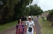 Teotihuacan Pyramids small groups and Basilica of Guadalupe