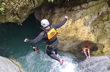 Canyoning in Matacanes : Rappelling, Jumping and Natural Slides