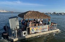 Private 90 Minute Tiki Boat Tour on Fort Myers Beach