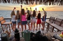 Private 90 Minute Tiki Boat Tour on Fort Myers Beach