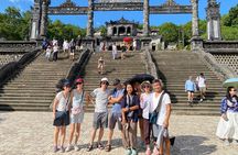 Hue: Royal Tombs, Pagoda, Perfume River by Dragon Boat & Car