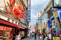 Osaka Food Tour: Okonomiyaki Cooking & Dotonbori with Local Host 
