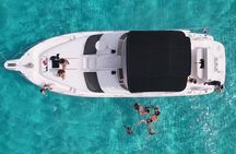 Private Yacht - 46 ft SeaRay Cancun Bay Snorkel 23P4
