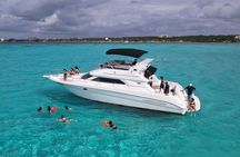 Private Yacht - 46 ft SeaRay Cancun Bay Snorkel 23P4