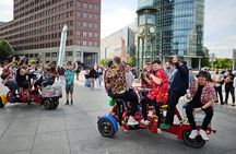 Party and Beer Bike Private Sightseeing Tour Berlin with Pick-up