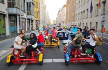 Party and Beer Bike Private Sightseeing Tour Berlin with Pick-up