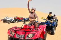 Dubai Desert Safari with Quad Bike, Camel Ride & BBQ Dinner Feast