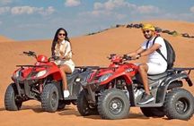 Dubai Desert Safari with Quad Bike, Camel Ride & BBQ Dinner Feast