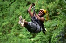 Volcano Hike Zipline and Hot Springs Adventure