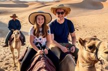 Arabian Nights Dubai Red Dunes 4x4 Pick and Drop Camel Dinner