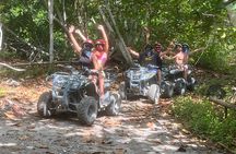 Atv Adventour : Cenote Jade Cavern, Transportation & Tequila