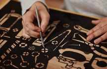 Design a Furoshiki Using Japanese Katazome Stencil Technique