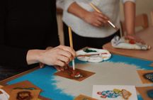 Design a Furoshiki Using Japanese Katazome Stencil Technique