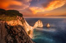 Romantic Sunset in Zakynthos Keri Lake & Myzithres Viewpoint
