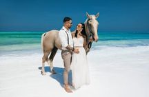 Zanzibar Horseback Riding in the Sea Beach with Guide